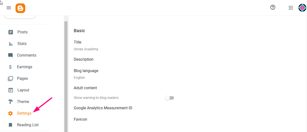 How To Create A Blogspot Website (Step-By-Step Guide) Blogger Settings