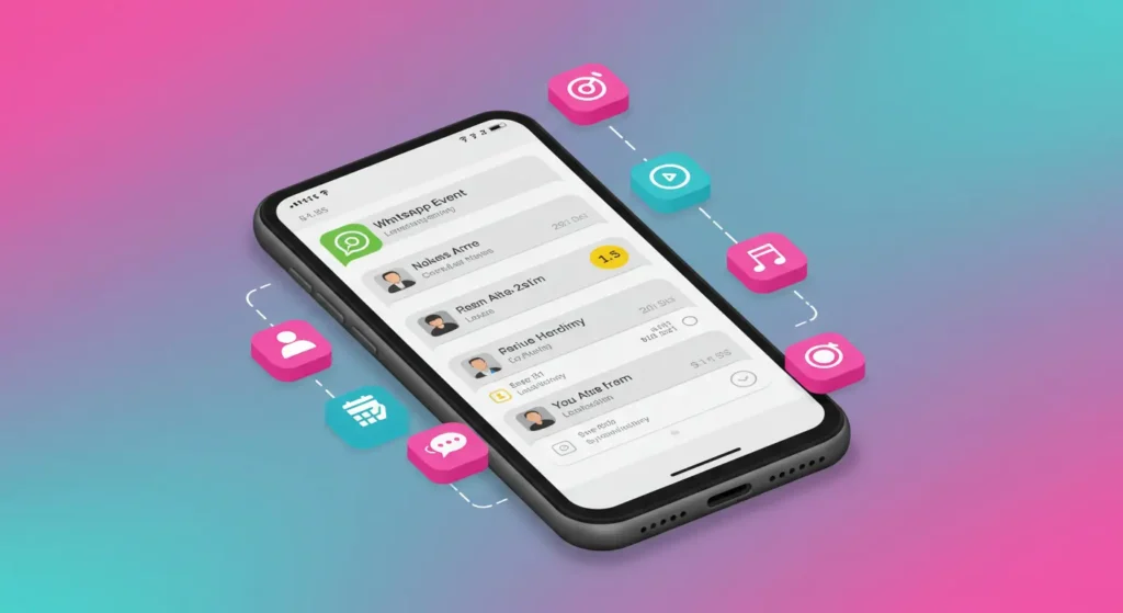 Whatsapp New Feature: Event Support In One-On-One Chats Event Support Feature On Whatsapp
