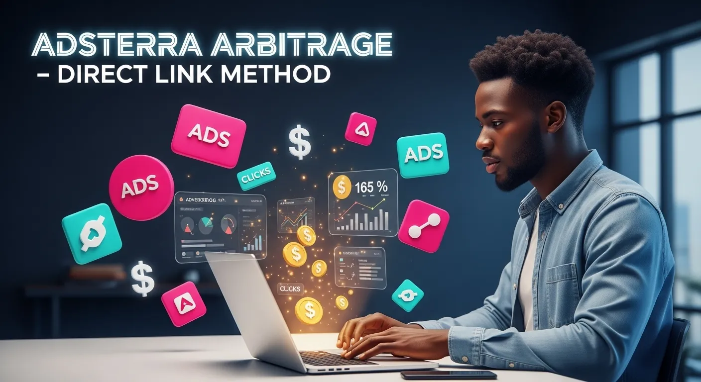 AdsTerra Arbitrage Direct Link Method.webp